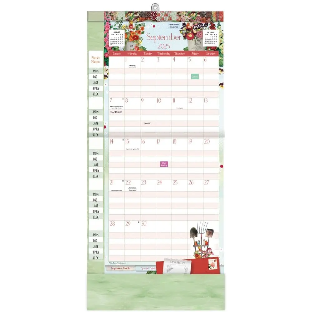 Botanical Gardens Plan-It Wall Kalender (August 2025 - December 2026) - Image 4