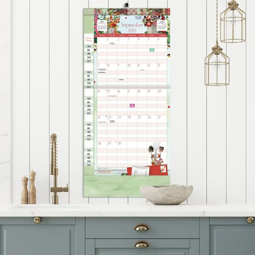 Botanical Gardens Plan-It Wall Kalender (August 2025 - December 2026) - Image 5