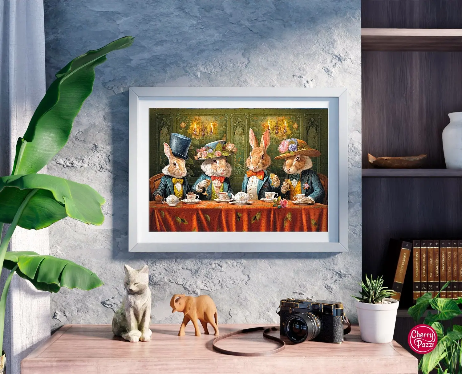 Funny Bunny Party Puzzel 500 Stukjes - Image 7