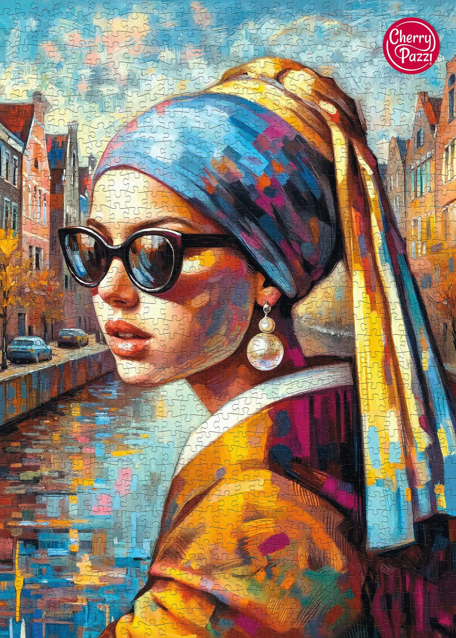 Johannes Vermeer- Girl with a Pearl Puzzel 1000 Stukjes - Image 3