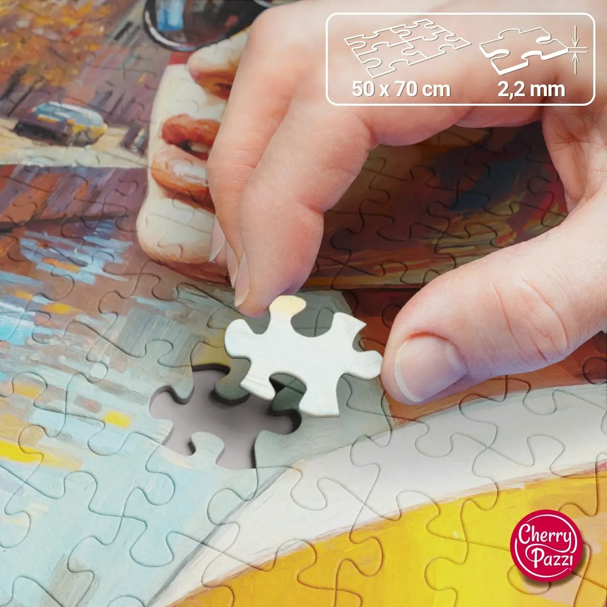 Johannes Vermeer- Girl with a Pearl Puzzel 1000 Stukjes - Image 4