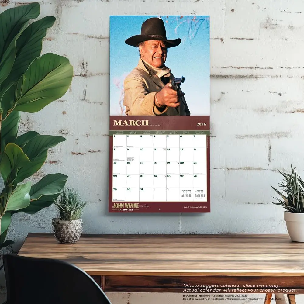 John Wayne Kalender 2026 Movies - Image 5
