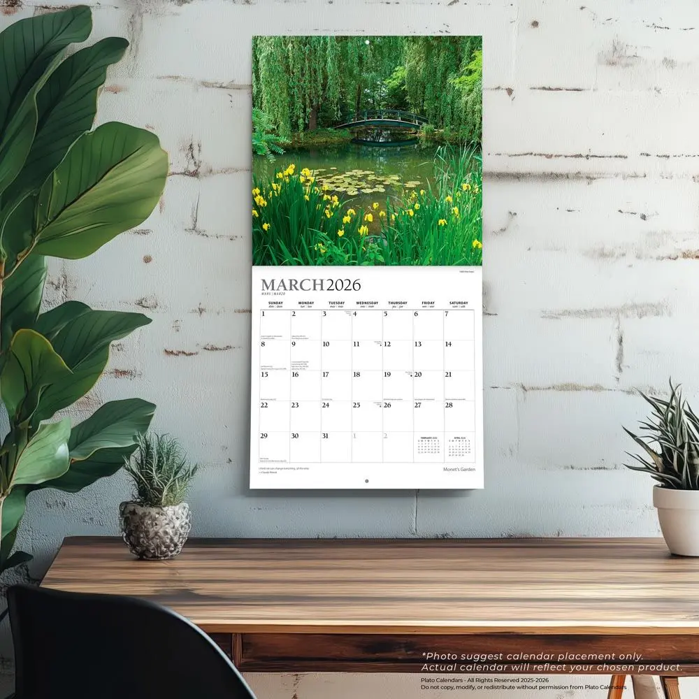Monet's Tuin Kalender 2026 - Image 5