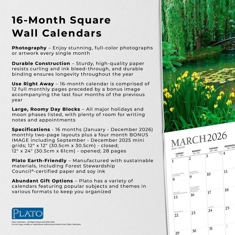 Monet's Tuin Kalender 2026 - Image 6
