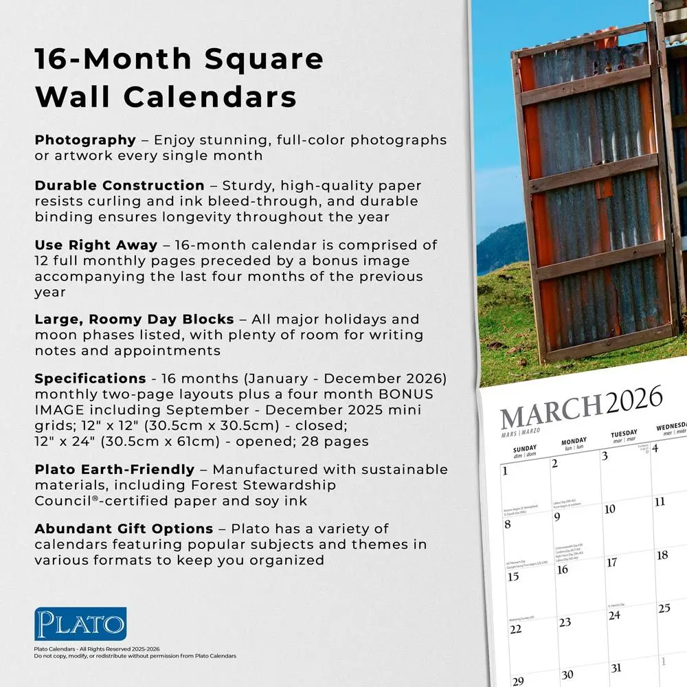 Outhouses Kalender 2026 - Image 6
