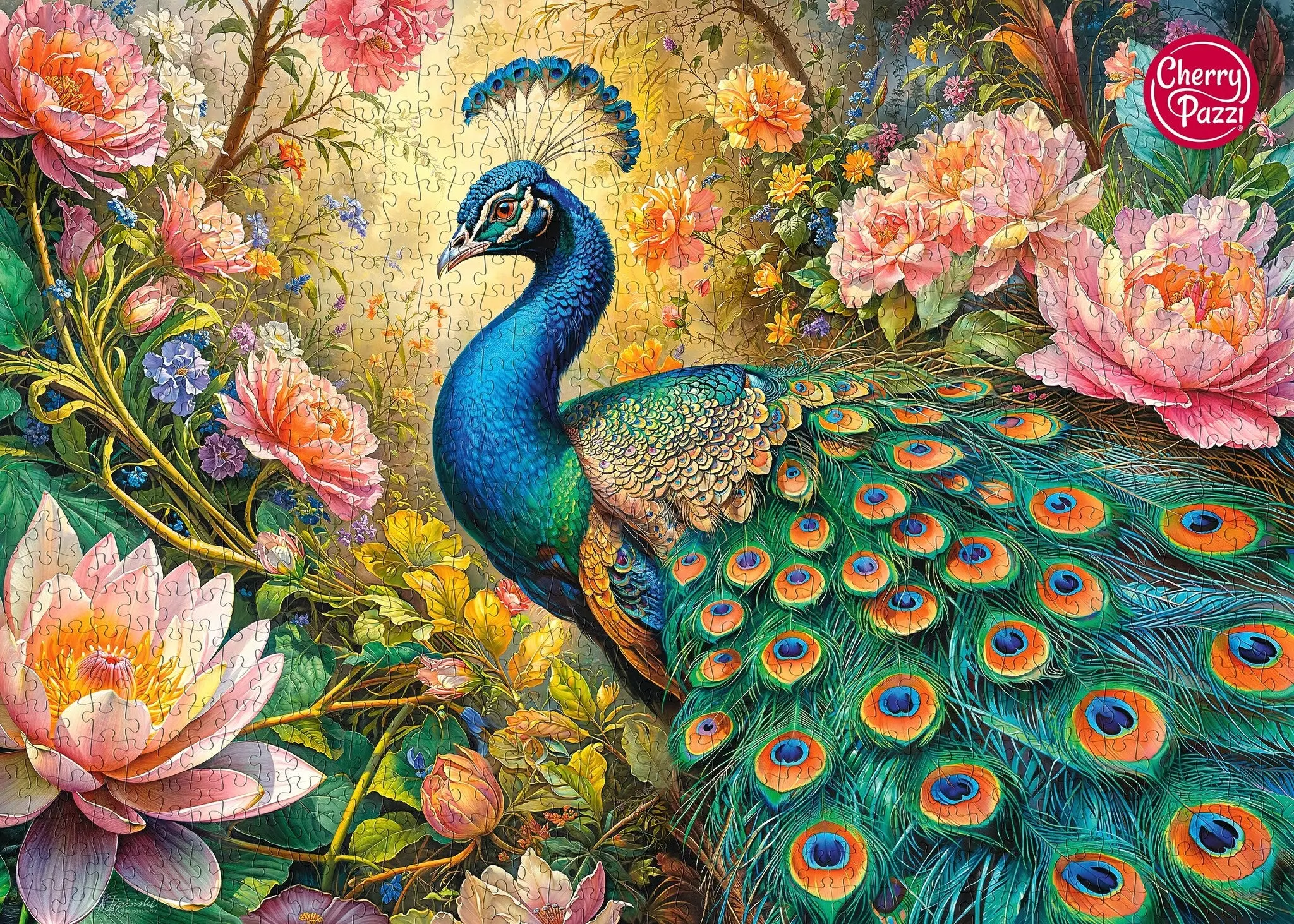 Peacock’s Paradise Puzzel 1000 Stukjes - Image 3