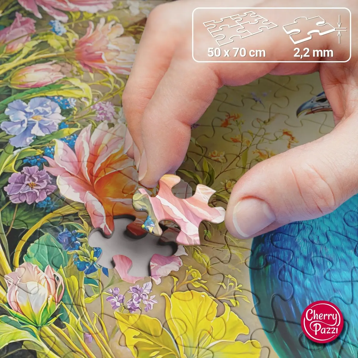 Peacock’s Paradise Puzzel 1000 Stukjes - Image 4