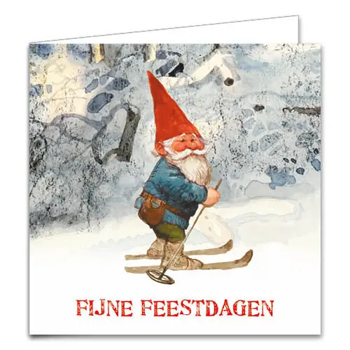 Rien Poortvliet Kerstkaarten Kerstgroet 10 Stuks - Image 4