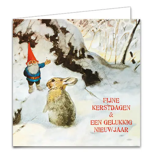 Rien Poortvliet Kerstkaarten Kerstgroet 10 Stuks - Image 5