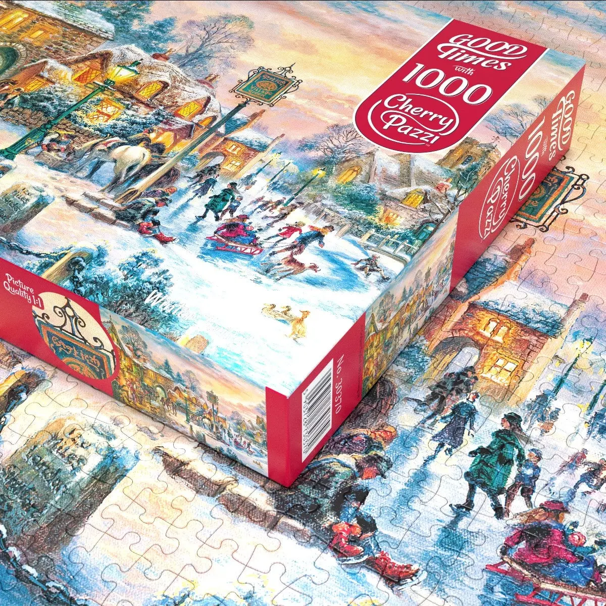 Winter Twilight Puzzel 1000 Stukjes - Image 3