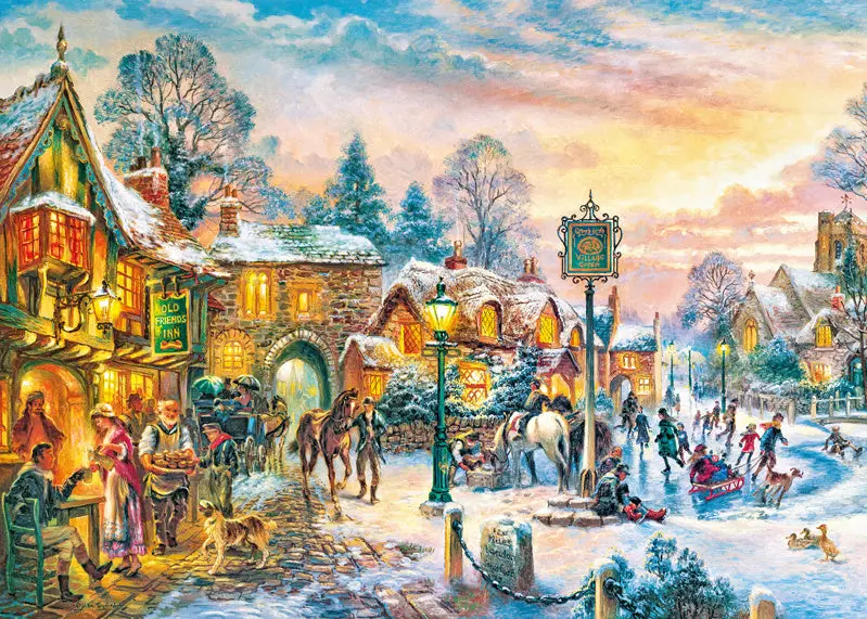 Winter Twilight Puzzel 1000 Stukjes - Image 5