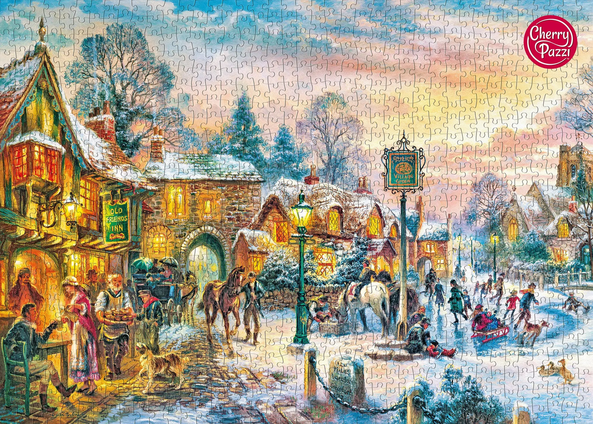 Winter Twilight Puzzel 1000 Stukjes - Image 6